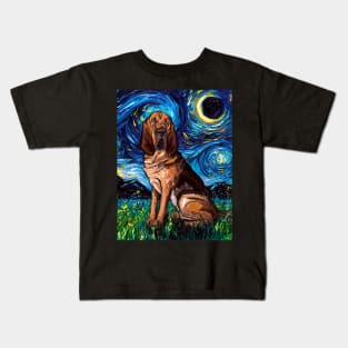 Bloodhound Night Kids T-Shirt